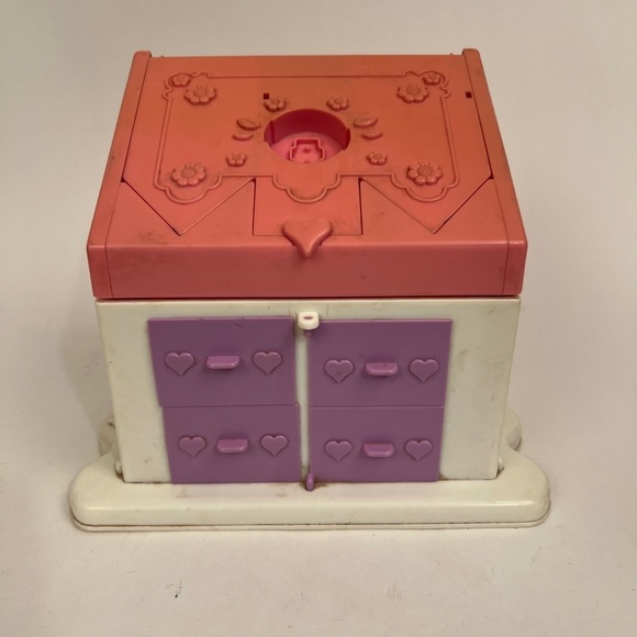 1984‎ Sweet Secrets Galoob Jewelry Box Doll House & Accessories With Box - Picture 6 of 16